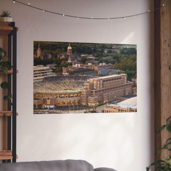 Notre Dame Fighting Irish Notre Dame Stadium Fine Art Posters - Image 3