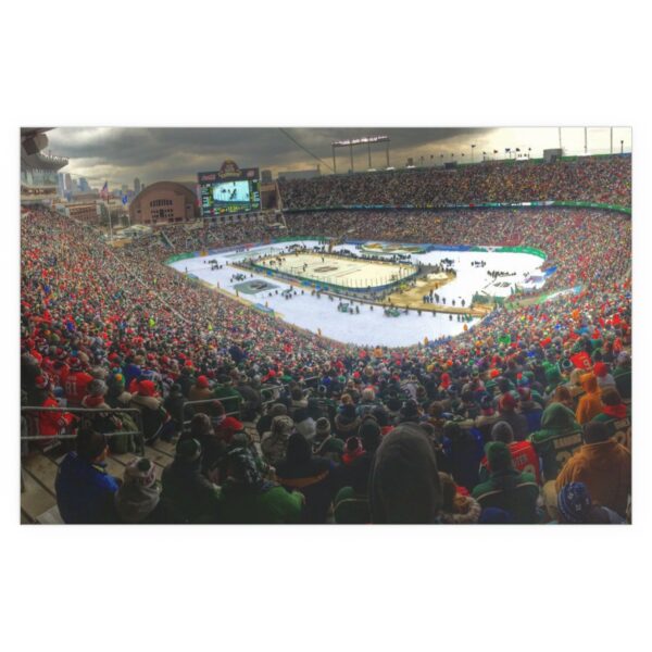 2016 Stadium Series TCF Bank Stadium - Chicago Blackhawks vs Minnesota Wild Fine Art Posters - Image 2