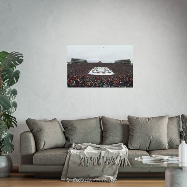 2019 Winter Classic Notre Dame Stadium - Boston Bruins vs Chicago Blackhawks Fine Art Posters - Image 2