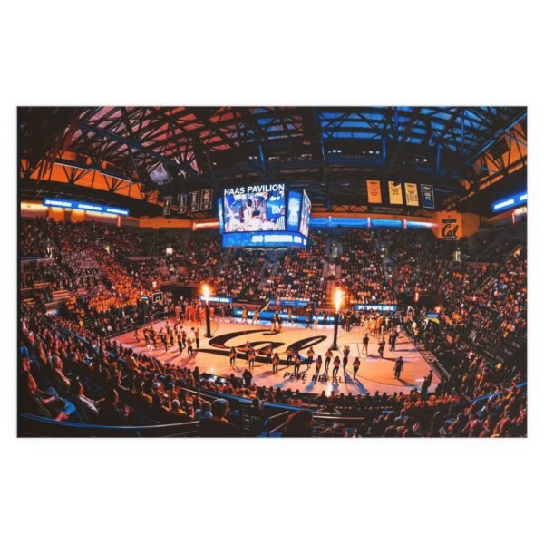 California Golden Bears Haas Pavilion Indoor and Outdoor Silk Posters - Image 2
