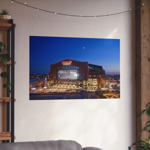 Indianapolis Colts Lucas Oil Stadium Fine Art Posters - Image 3