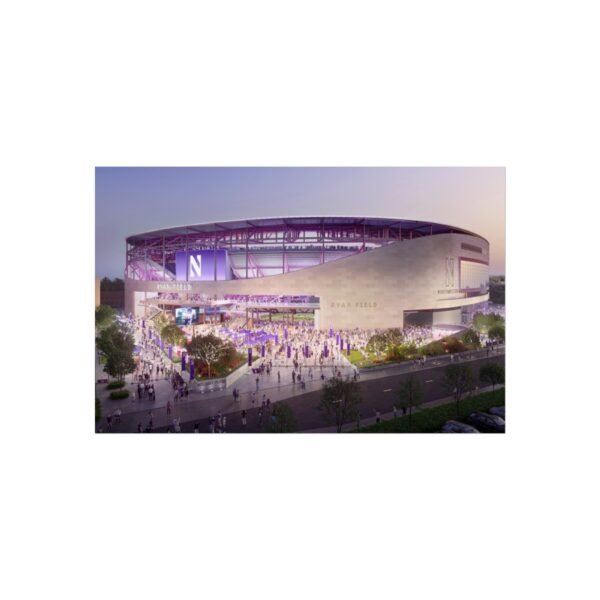 Northwestern Wildcats Welsh–Ryan Arena Fine Art Posters