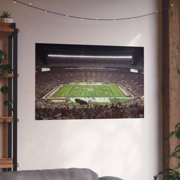 Alabama Crimson Tide Saban Field at Bryant–Denny Stadium Fine Art Posters - Image 3