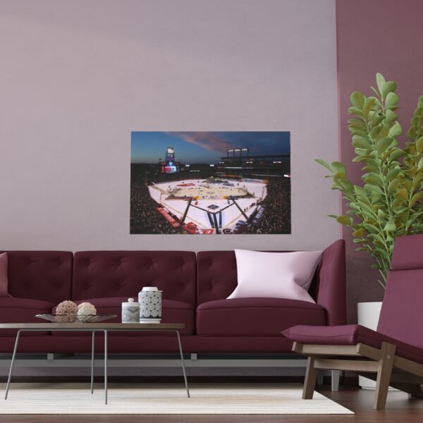 2016 Stadium Series Coors Field - Detroit Red Wings vs Colorado Avalanche Fine Art Posters - Image 3