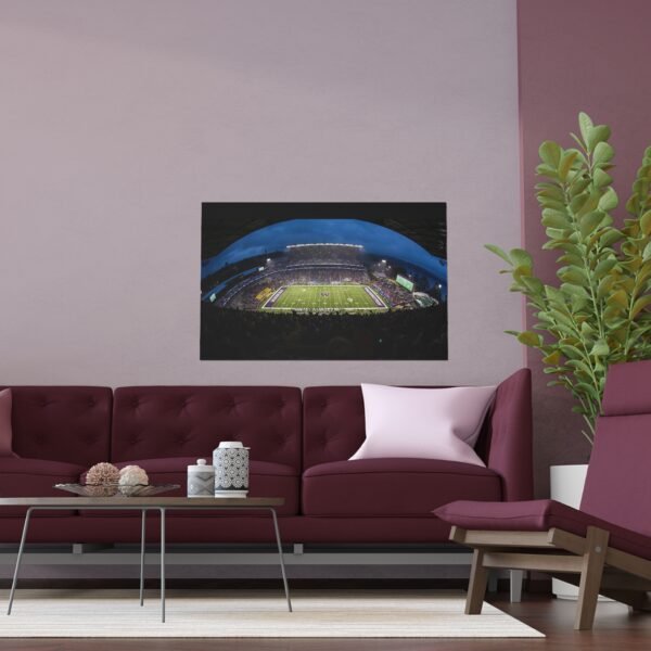Washington Huskies Husky Stadium Indoor and Outdoor Silk Posters - Image 3