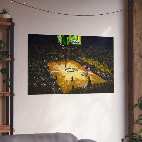 Oregon Ducks Matthew Knight Arena Fine Art Posters - Image 3
