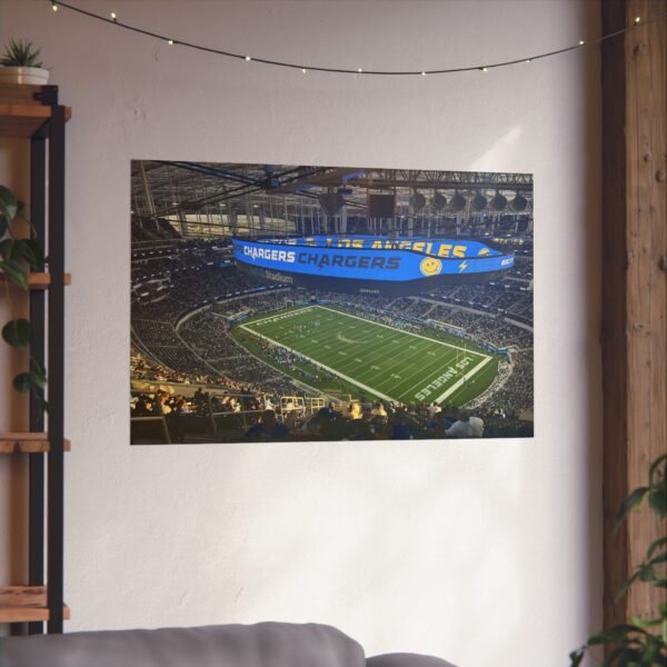 Los Angeles Chargers SoFi Stadium Fine Art Posters - Image 3