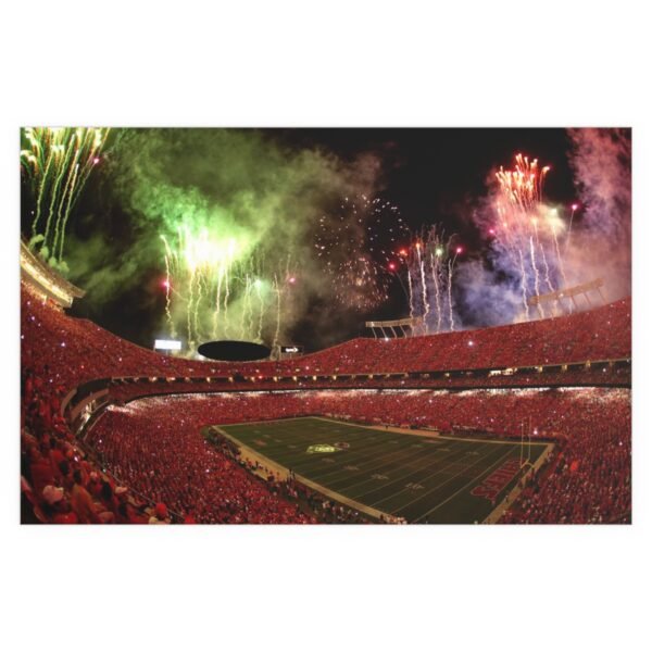 Kansas City Chiefs Arrowhead Stadium Indoor and Outdoor Silk Posters - Image 2