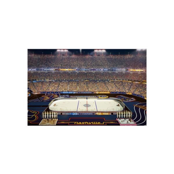 2022 Stadium Series Nissan Stadium - Tampa Bay Lightning vs Nashville Predators Fine Art Posters