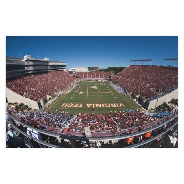 Virginia Tech Hokies Lane Stadium Indoor and Outdoor Silk Posters - Image 2