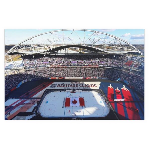 2016 Heritage Classic Investors Group Field Edmonton Oilers vs Winnipeg Jets Fine Art Posters - Image 2