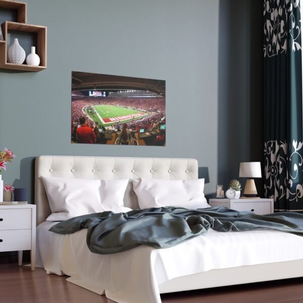 Wisconsin Badgers Camp Randall Stadium Indoor and Outdoor Silk Posters