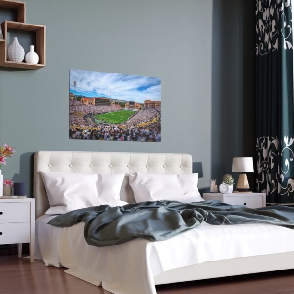 Colorado Buffaloes Folsom Field Indoor and Outdoor Silk Posters