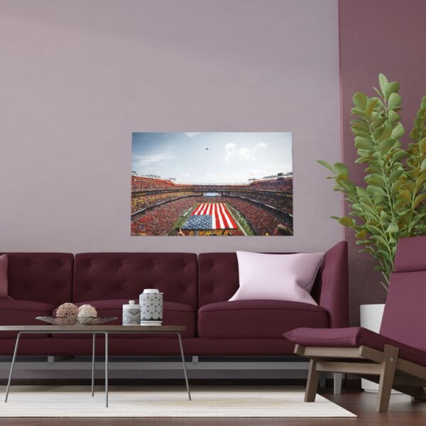 Washington Commanders Northwest Stadium Indoor and Outdoor Silk Posters - Image 3