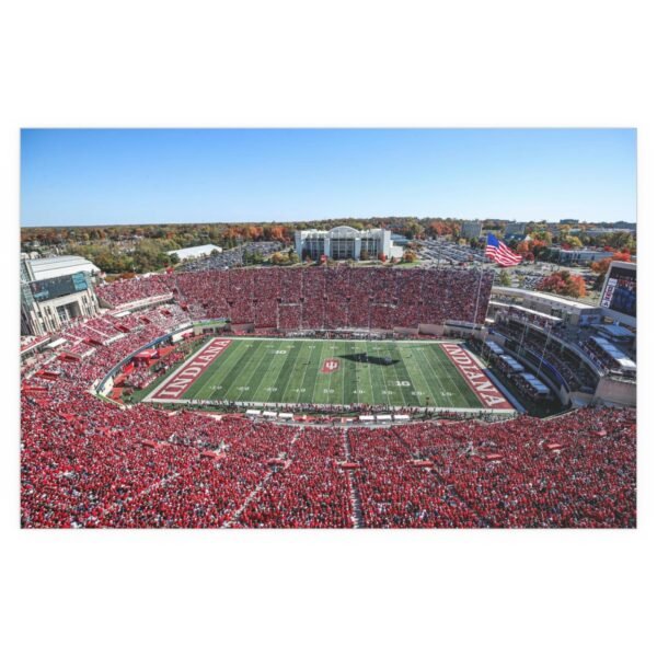 Indiana Hoosiers Memorial Stadium Indoor and Outdoor Silk Posters - Image 2