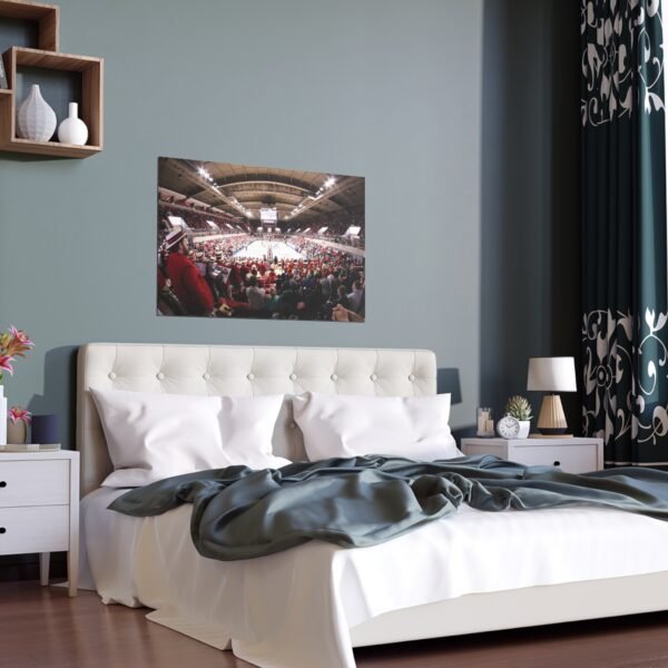 SMU Mustangs Moody Coliseum Indoor and Outdoor Silk Posters