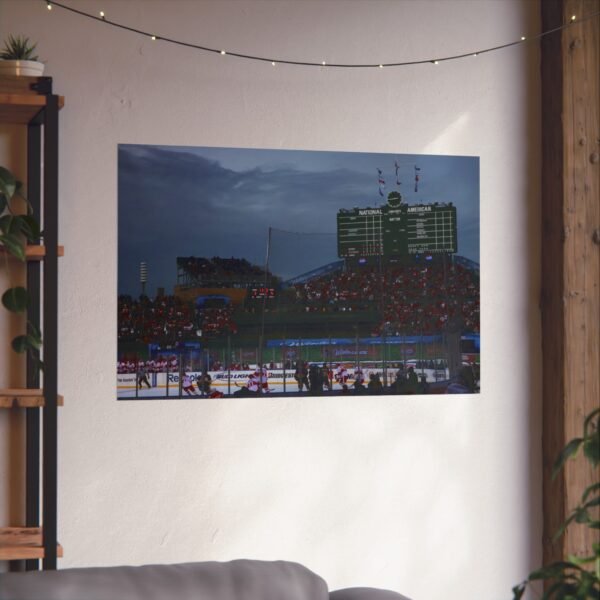 2009 Winter Classic Wrigley Field - Detroit Red Wings vs  Chicago Blackhawks Fine Art Posters - Image 3