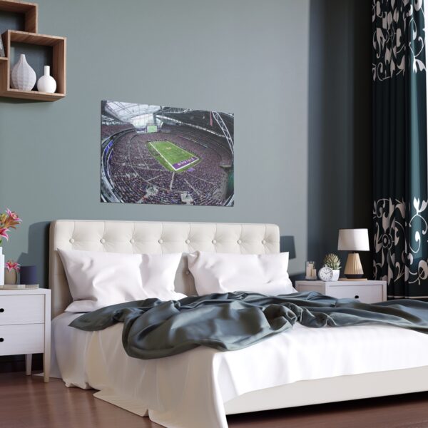 Minnesota Vikings U.S. Bank Stadium Indoor and Outdoor Silk Posters