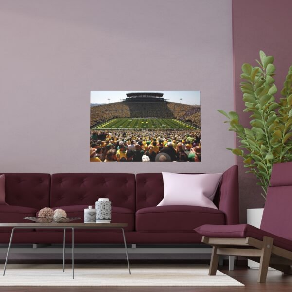 Oregon Ducks Autzen Stadium Indoor and Outdoor Silk Posters - Image 3
