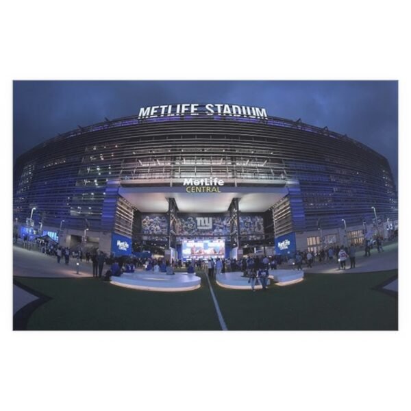 New York Giants MetLife Stadium Indoor and Outdoor Silk Posters - Image 2