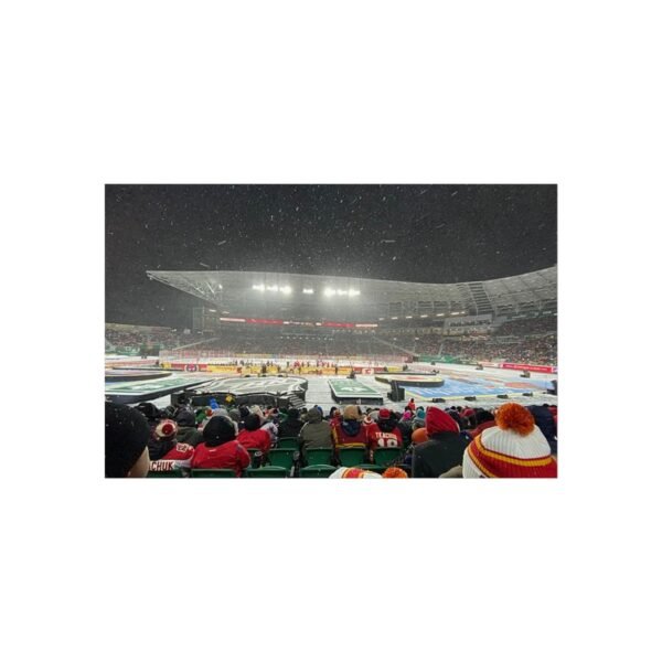 2019 Heritage Classic Mosaic Stadium - Calgary Flames vs Winnipeg Jets Fine Art Posters