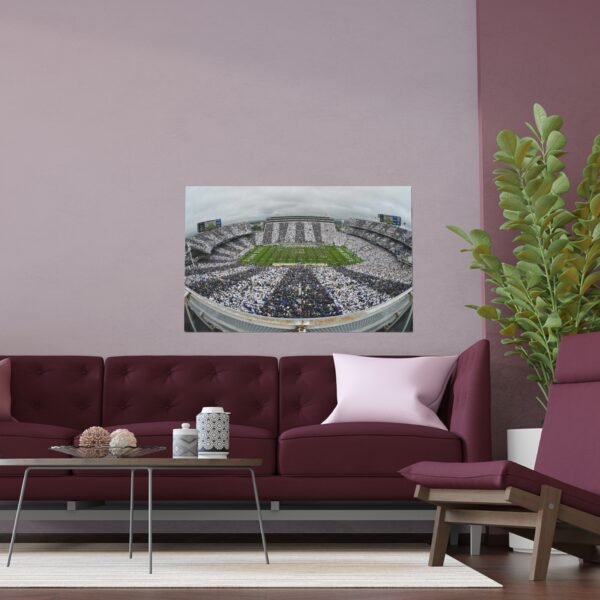 Penn State Nittany Lions Beaver Stadium Indoor and Outdoor Silk Posters - Image 3
