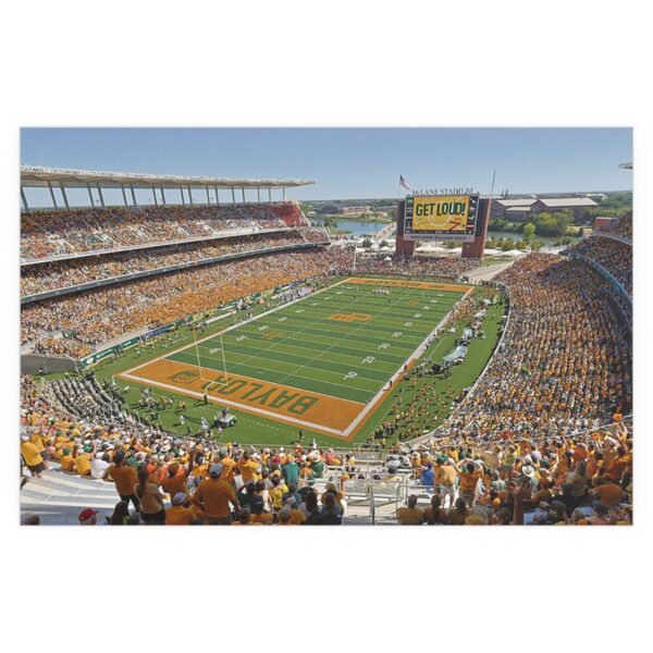 Baylor Bears McLane Stadium Indoor and Outdoor Silk Posters - Image 2