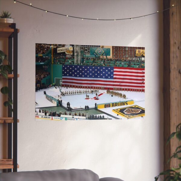 2023 Winter Classic Fenway Park - Pittsburgh Penguins vs Boston Bruins Fine Art Posters - Image 3