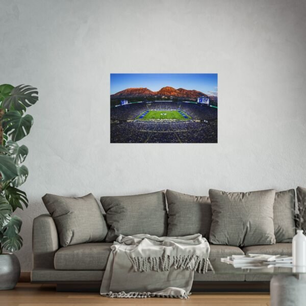 BYU Cougars LaVell Edwards Stadium Fine Art Posters - Image 2