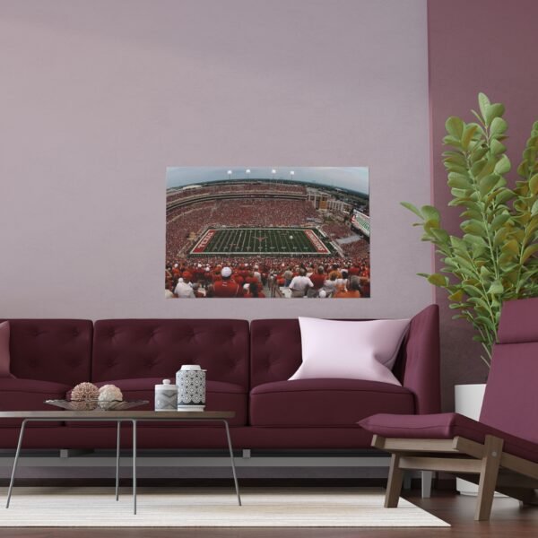 Texas Longhorns Darrel K Royal Texas Memorial Stadium Indoor and Outdoor Silk Posters - Image 3