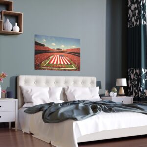 Kansas City Chiefs Arrowhead Stadium Indoor and Outdoor Silk Posters