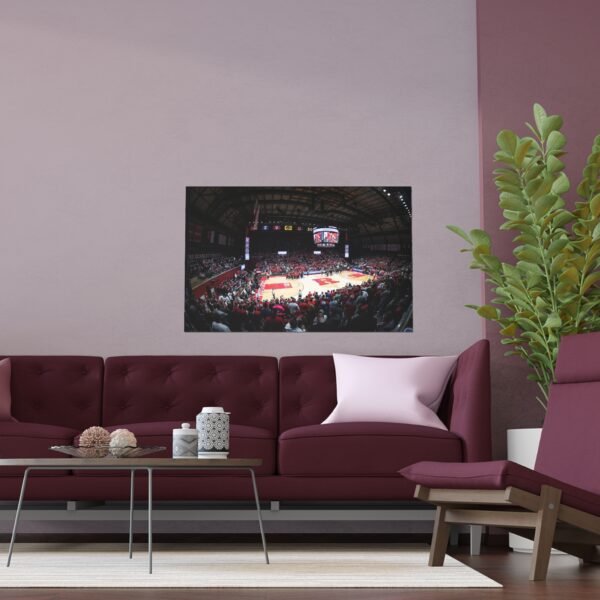 Rutgers Scarlet Knights Jersey Mike's Arena Indoor and Outdoor Silk Posters - Image 3