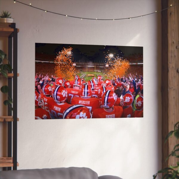 Clemson Tigers Memorial Stadium Fine Art Posters - Image 3
