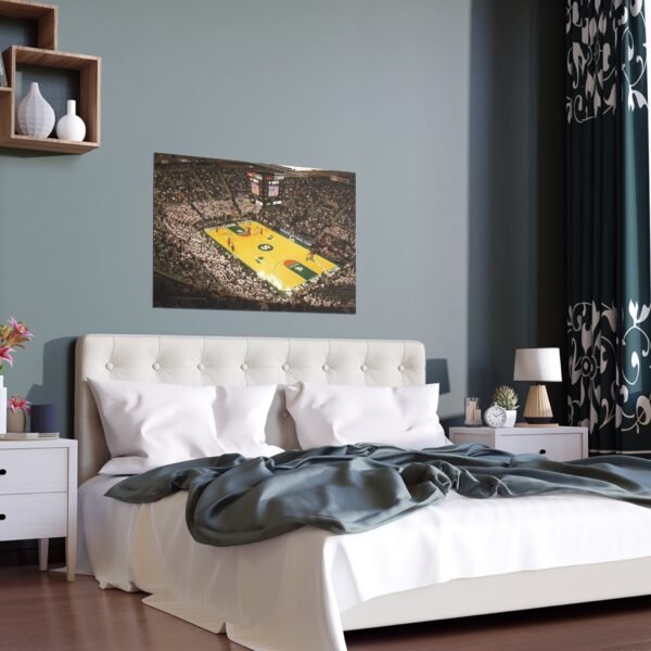 Michigan State Spartans Jack Breslin Student Events Center Indoor and Outdoor Silk Posters