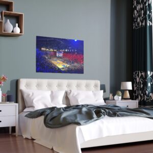Kansas Jayhawks Allen Fieldhouse Indoor and Outdoor Silk Posters