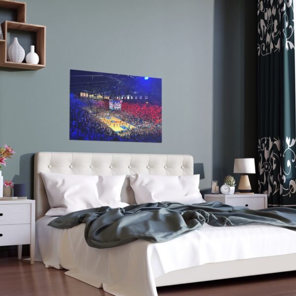 Kansas Jayhawks Allen Fieldhouse Indoor and Outdoor Silk Posters