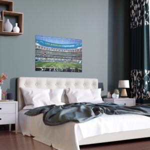 Los Angeles Chargers SoFi Stadium Indoor and Outdoor Silk Posters