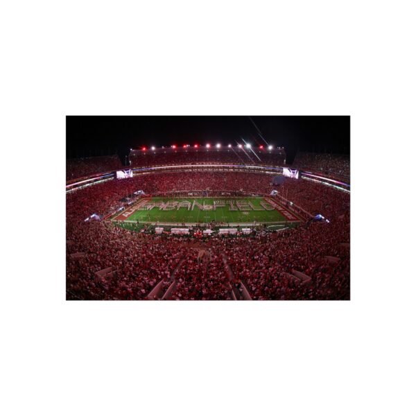 Alabama Crimson Tide Saban Field at Bryant–Denny Stadium Fine Art Posters