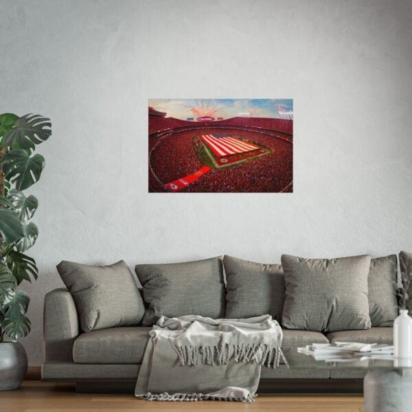Kansas City Chiefs Arrowhead Stadium Fine Art Posters - Image 2