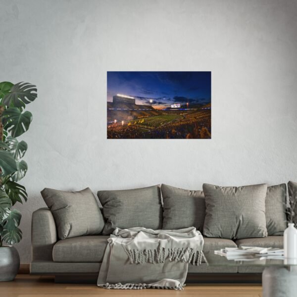 West Virginia Mountaineers Milan Puskar Stadium Fine Art Posters - Image 2