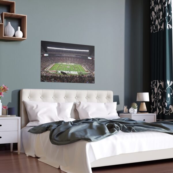 Alabama Crimson Tide Saban Field at Bryant–Denny Stadium Indoor and Outdoor Silk Posters