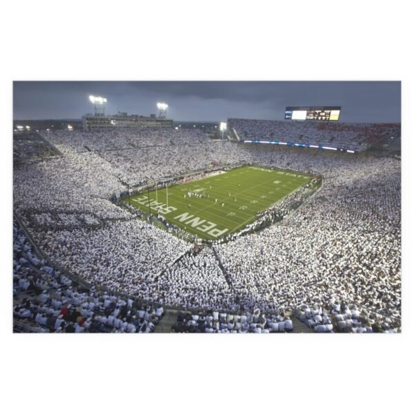 Penn State Nittany Lions Beaver Stadium Indoor and Outdoor Silk Posters - Image 2