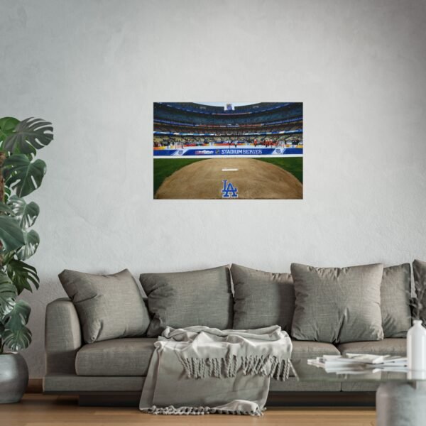 2014 Stadium Series Dodger Stadium - Anaheim Ducks vs Los Angeles Kings Fine Art Posters - Image 2