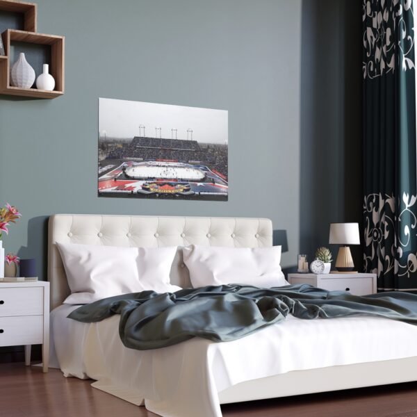 2022 Stadium Series Nissan Stadium - Tampa Bay Lightning vs Nashville Predators Indoor and Outdoor Silk Posters