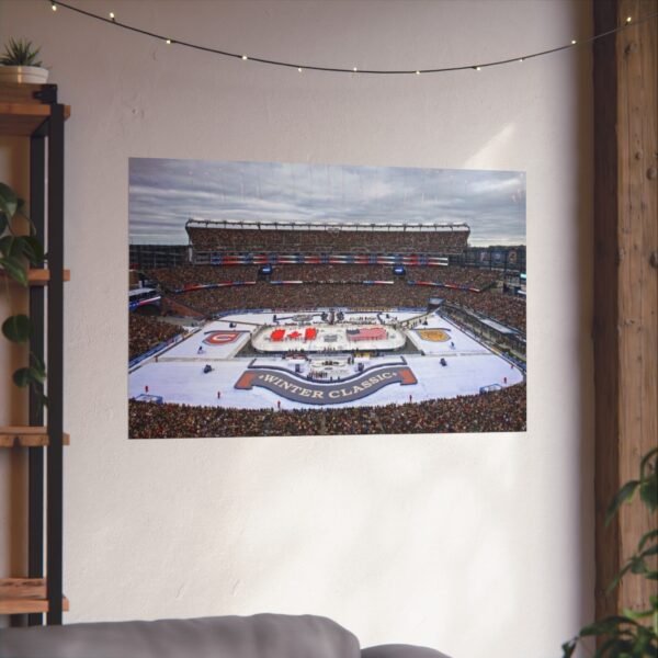 2016 Winter Classic Gillette Stadium - Montréal Canadiens vs Boston Bruins Fine Art Posters - Image 3
