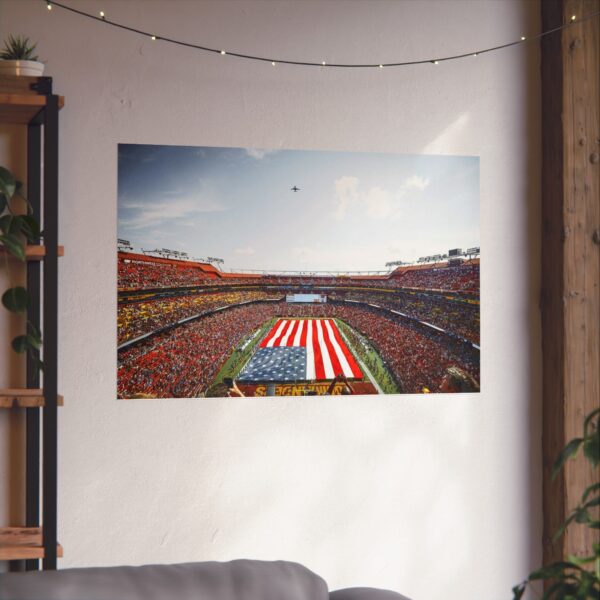Washington Commanders Northwest Stadium Fine Art Posters - Image 3