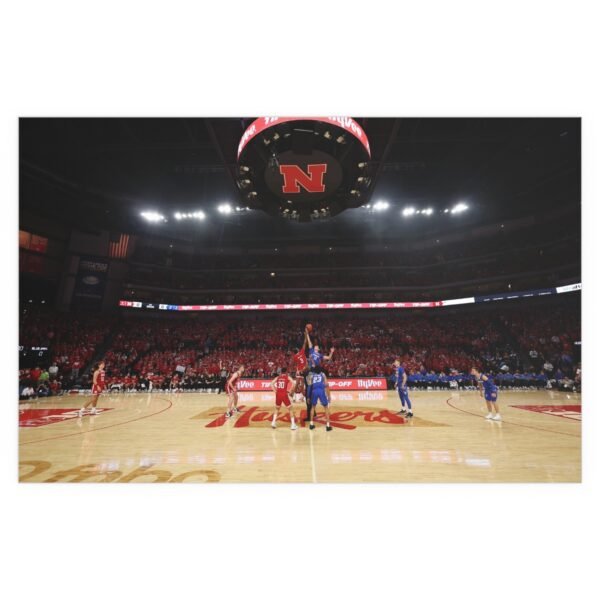 Nebraska Cornhuskers Pinnacle Bank Arena Indoor and Outdoor Silk Posters - Image 2