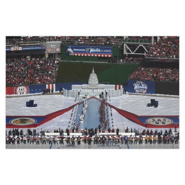 2015 Winter Classic Nationals Park - Chicago Blackhawks vs  Washington Capitals Fine Art Posters - Image 2