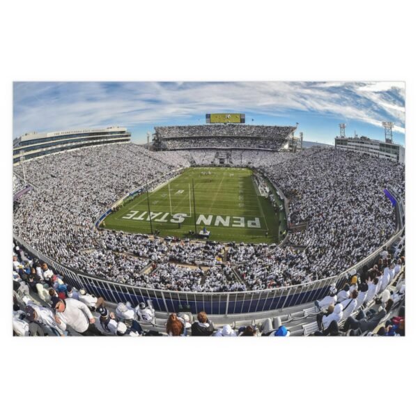Penn State Nittany Lions Beaver Stadium Indoor and Outdoor Silk Posters - Image 2