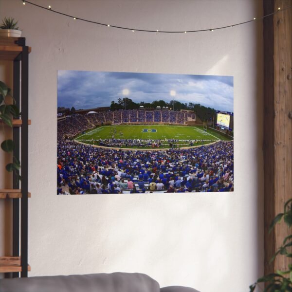 Duke Blue Devils Brooks Field at Wallace Wade Stadium Fine Art Posters - Image 3